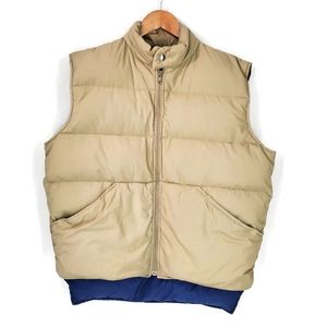 Vintage Evan-Picone Women's Down Puffer Vest Size L Super Warm
